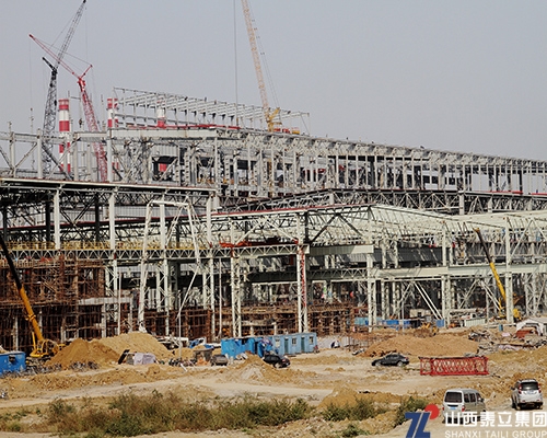 邯鋼連鑄車(chē)間鋼結(jié)構(gòu)