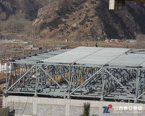 五臺(tái)山演藝中心鋼桁架